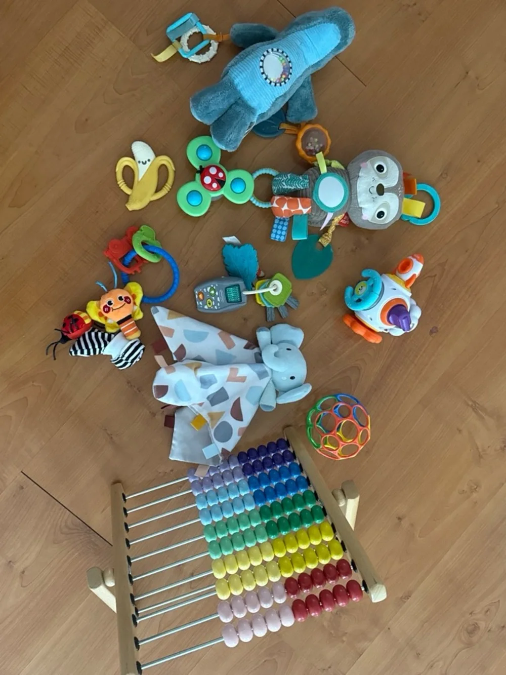 Mixed Baby Activity Toy Set in Blue and Multicolor